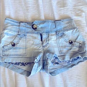 Jean shorts